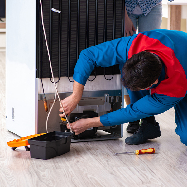 how much do you charge for refrigerator repair services in Harrison Michigan